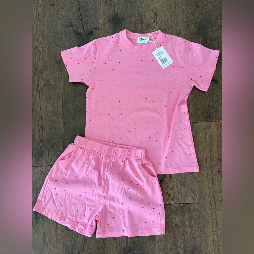 Rainbow Gem Short Set